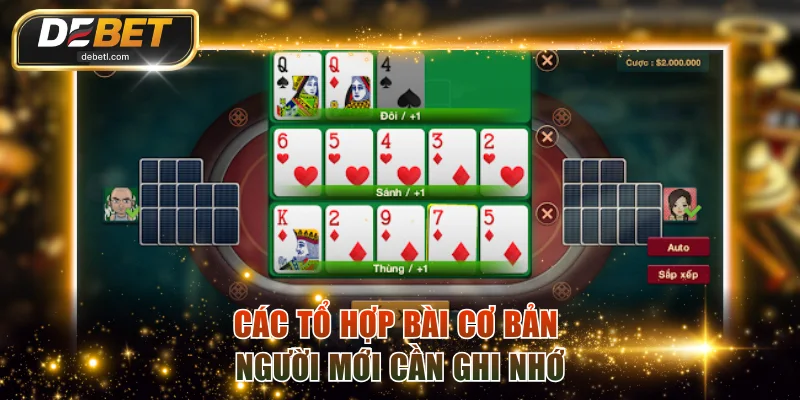 Các tổ hợp bài cơ bản người mới cần ghi nhớ