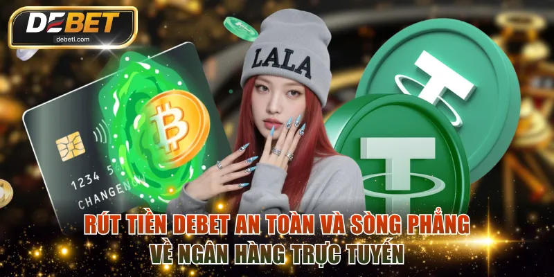 Rút tiền DEBET an toàn và sòng phẳng về ngân hàng trực tuyến
